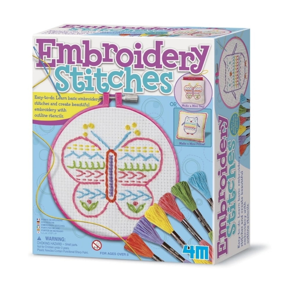 Embroidery Stitches 4m Kit